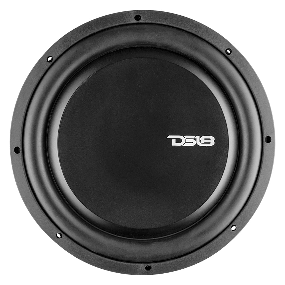 DS18 PS Shallow-Mount Water Resistant 12" Subwoofer | 600W RMS DVC 4-Ohm