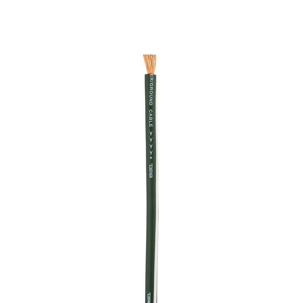 DS18 4-GA 100% OFC Ground, Power Cable, 50 Feet -Camo Green