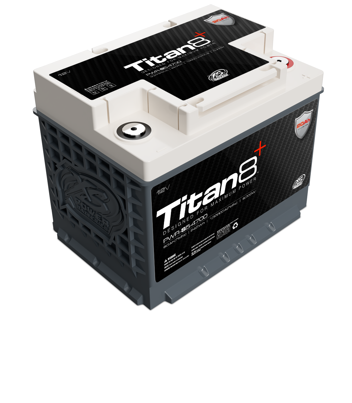 XS Power PWR-S5-4700 12V Titan8 Lithium Titanate (LTO) Battery