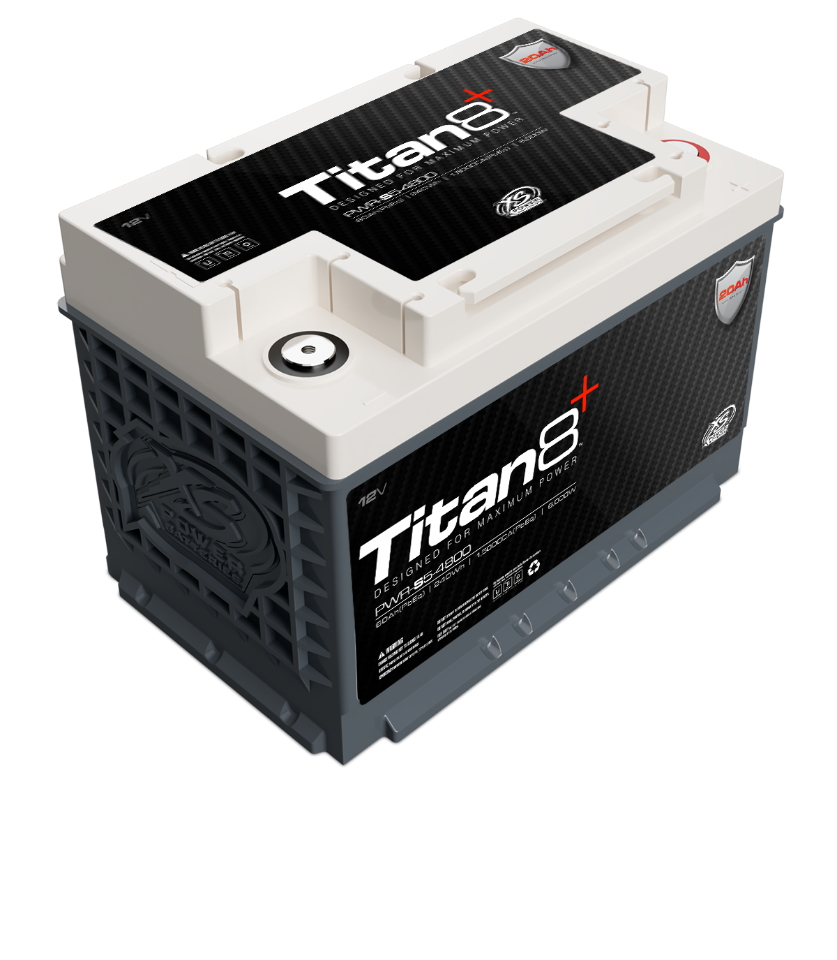 XS Power PWR-S5-4800 12V Titan8 Lithium Titanate (LTO) Battery