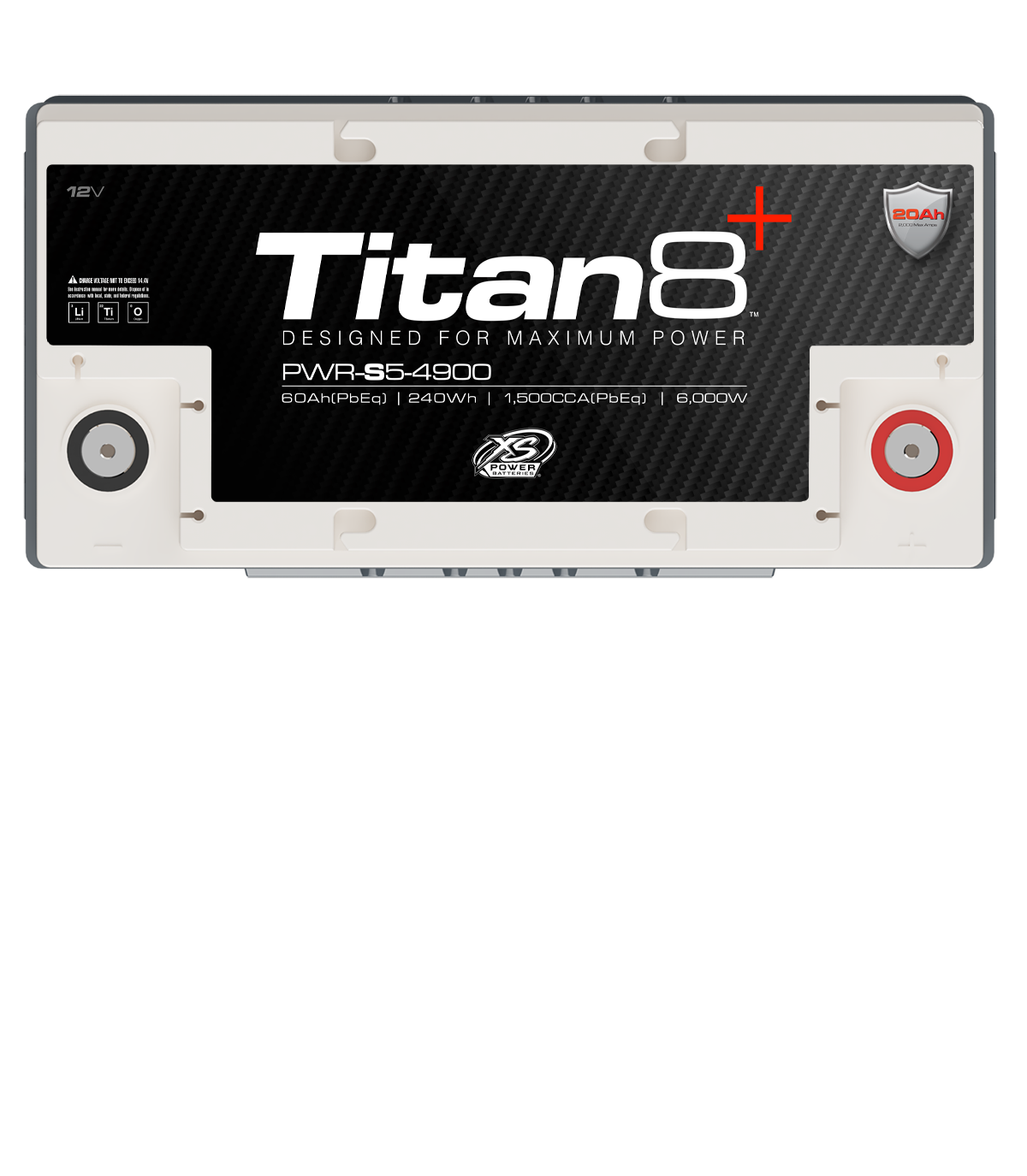 XS Power PWR-S5-4900 12V Titan8 Lithium Titanate (LTO) Battery