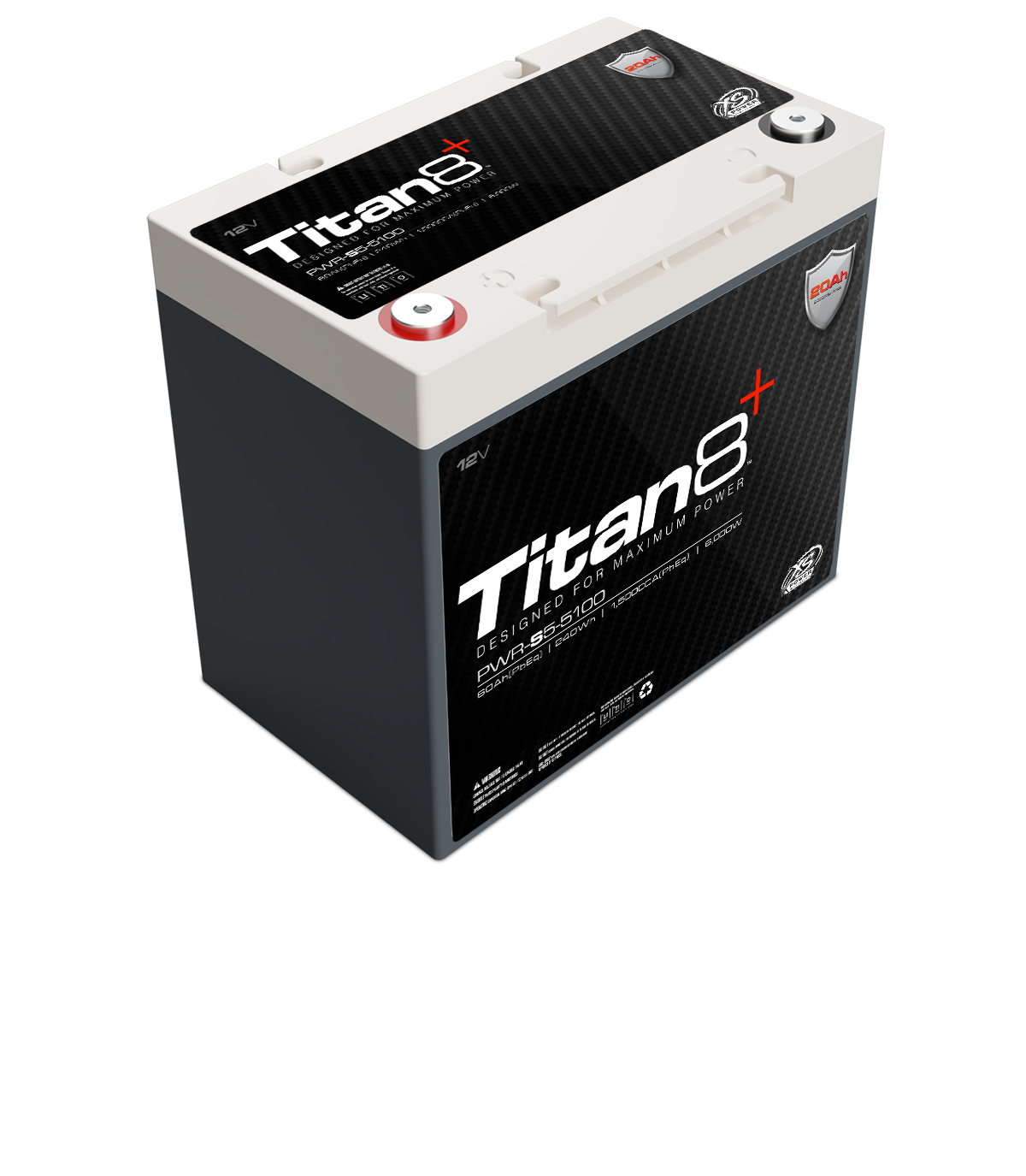 XS Power PWR-S5-5100 12V Titan8 Lithium Titanate (LTO) Battery