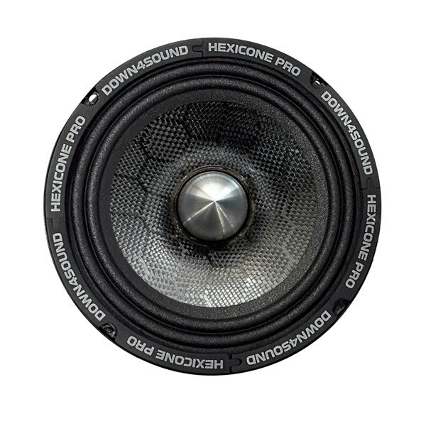 Down4Sound HEXICONE XMR 65 6.5" CARBON FIBER PRO AUDIO SPEAKER 200W RMS