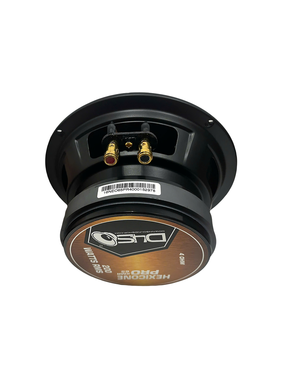 Down4Sound HEXICONE XMR 65 6.5" CARBON FIBER PRO AUDIO SPEAKER 200W RMS — view 3 of 5