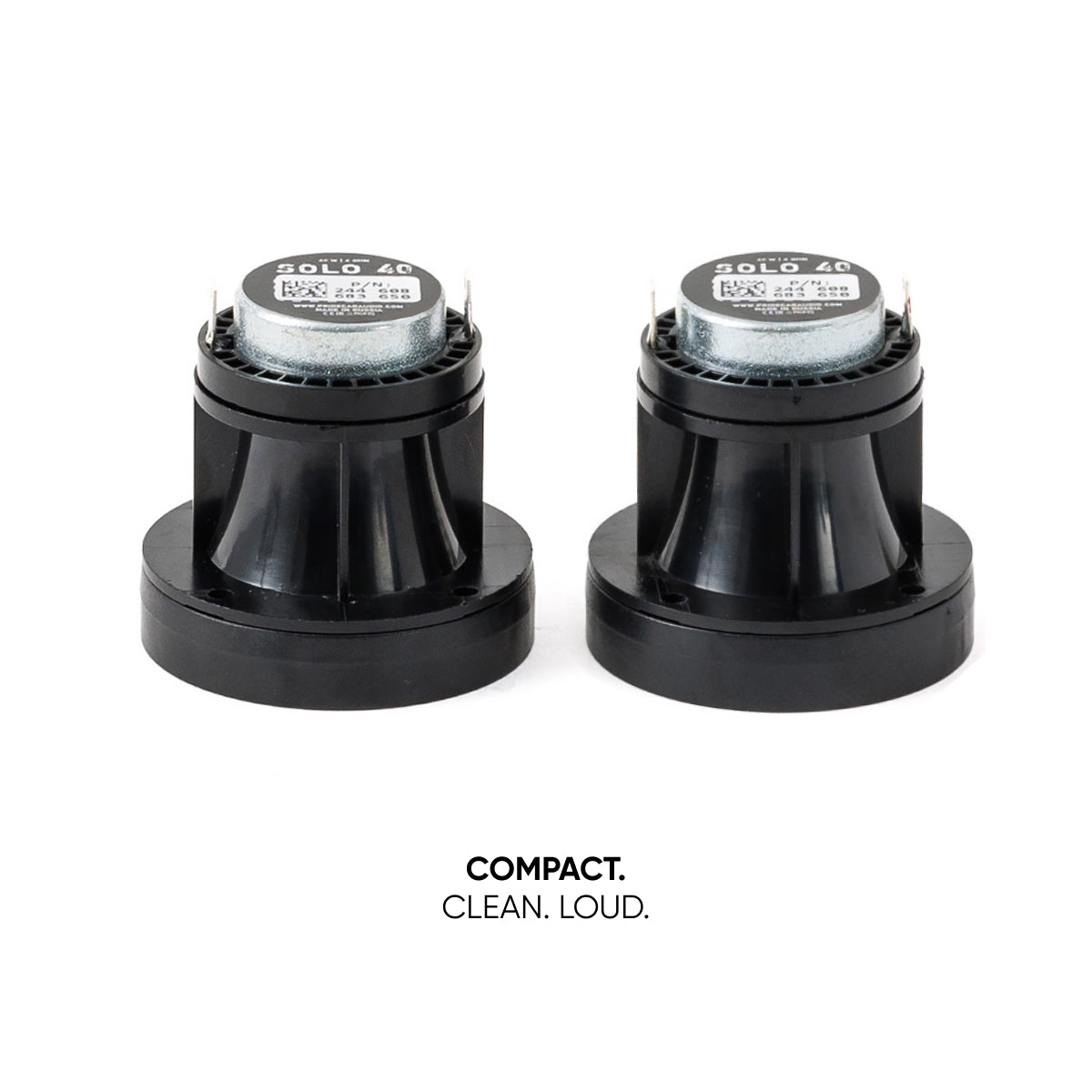 Pride Audio Solo 40 2.5" Pro Audio Horn Tweeters 40W RMS (Pair) — view 4