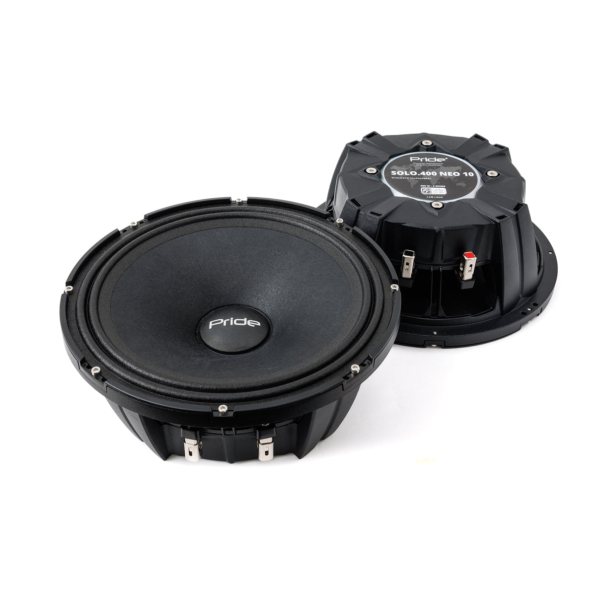 Pride Audio Solo 400 NEO 10 Pro Audio Midbass Speakers 400W RMS (Pair)