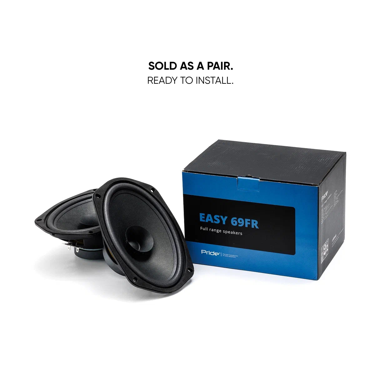 Pride Audio Easy 69 FR 6x9" 2-Way Coaxial Speakers 100W RMS (Pair) — view 7