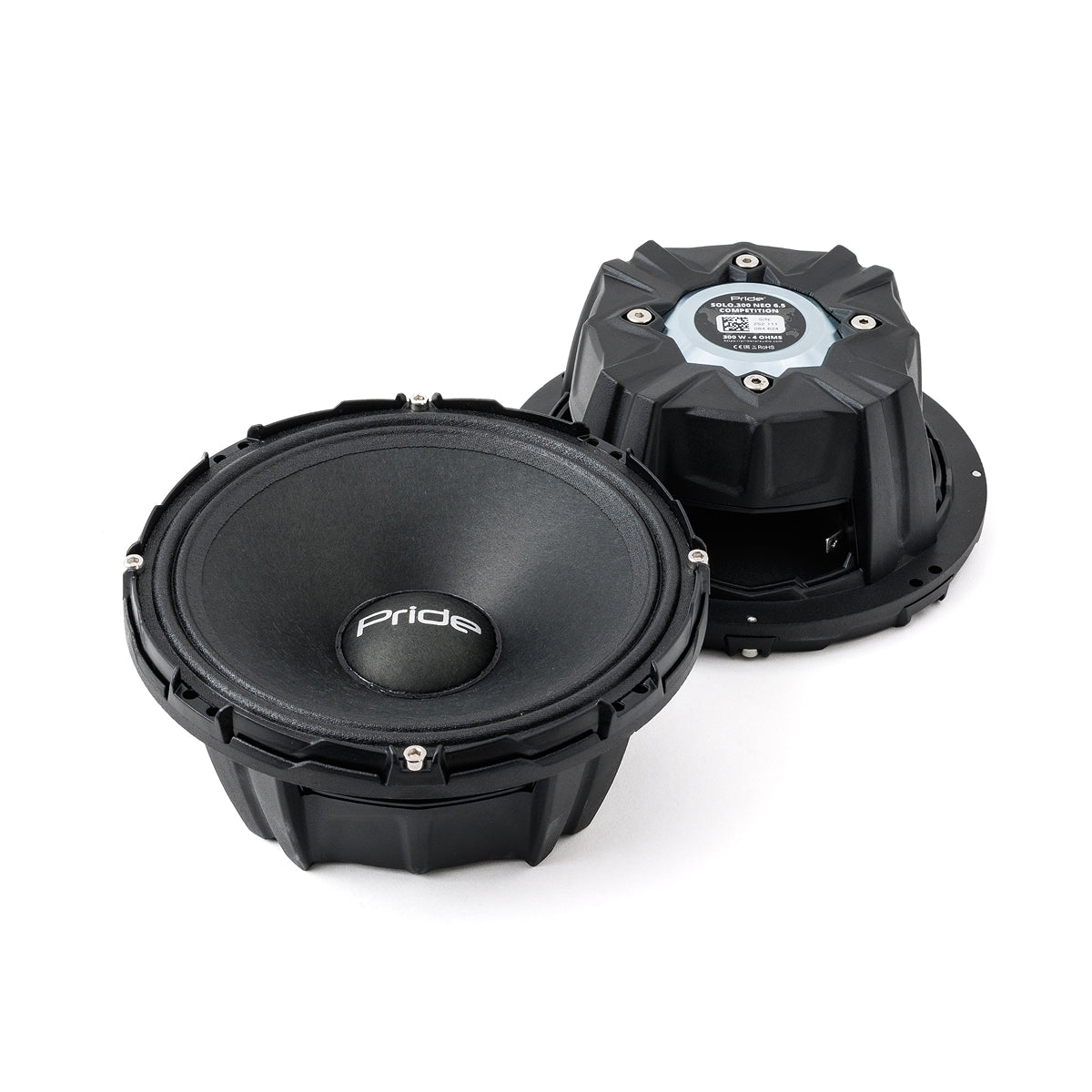 Pride Audio Solo 300 NEO 6.5 Competition Pro Audio Midrange Speakers 300W RMS (Pair)