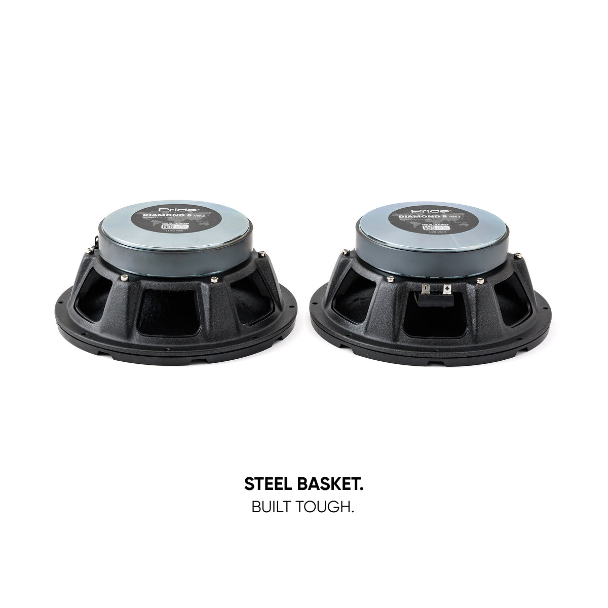 Pride Audio Diamond 8v3 Pro Audio Midbass Speakers 300W RMS (Pair) — view 4