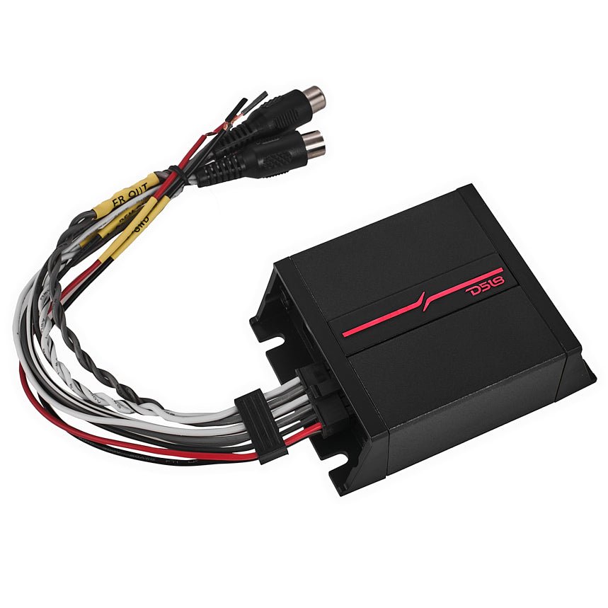 DS18 2-Channel Lossless Audio Line Output Converter with Auto Turn-On And Speaker Emulator