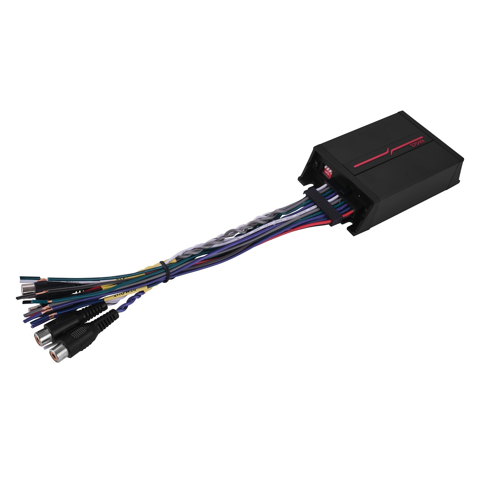 DS18 4-Channel Lossless Audio Line Output Converter with Auto Turn-On And Speaker Emulator