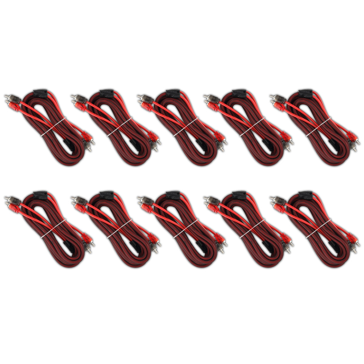 DS18 R12.10PK Level 2 RCA 100% Copper OFC 12 Feet - Pack 10 pieces