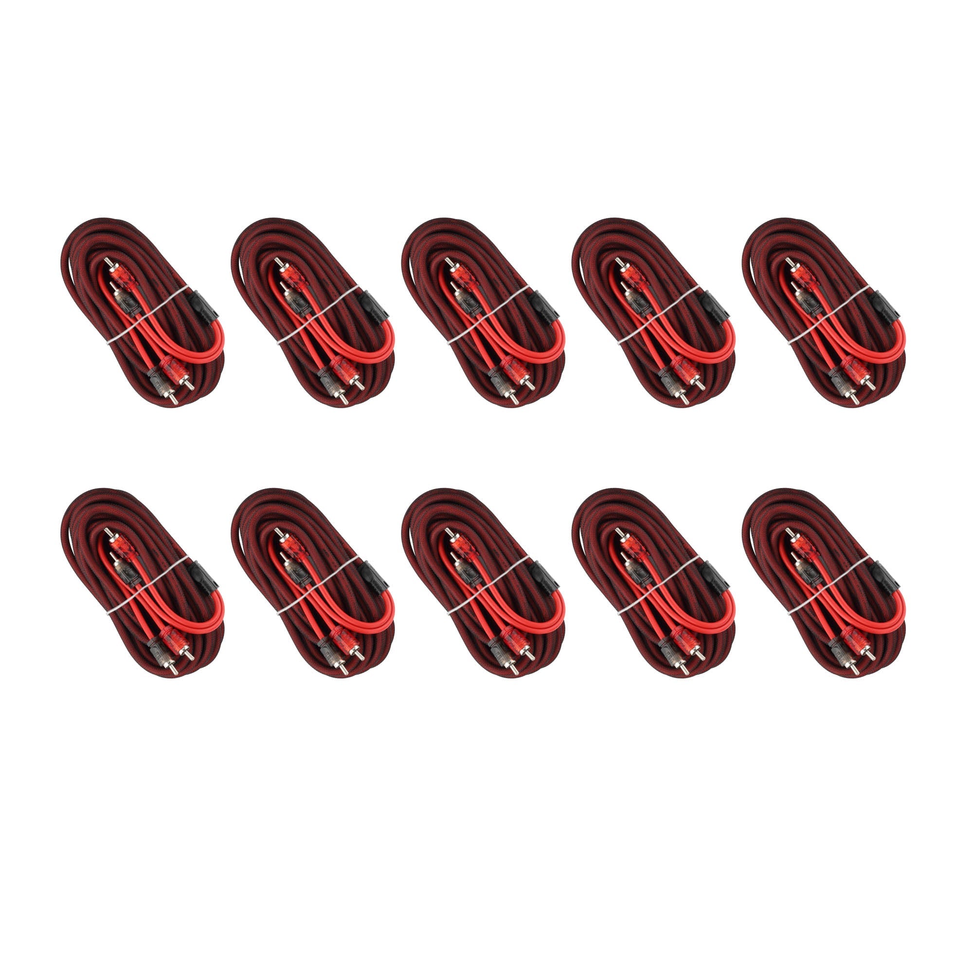 DS18 R20.10PK Level 2 RCA 100% Copper OFC 20 Feet - Pack 10 pieces