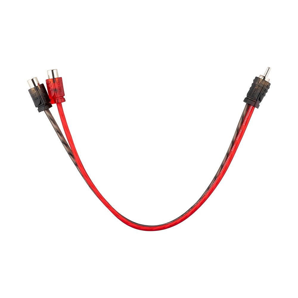 DS18 Level 1 RCA 100% Copper OFC Y Connector – 1 Male / 2 Female