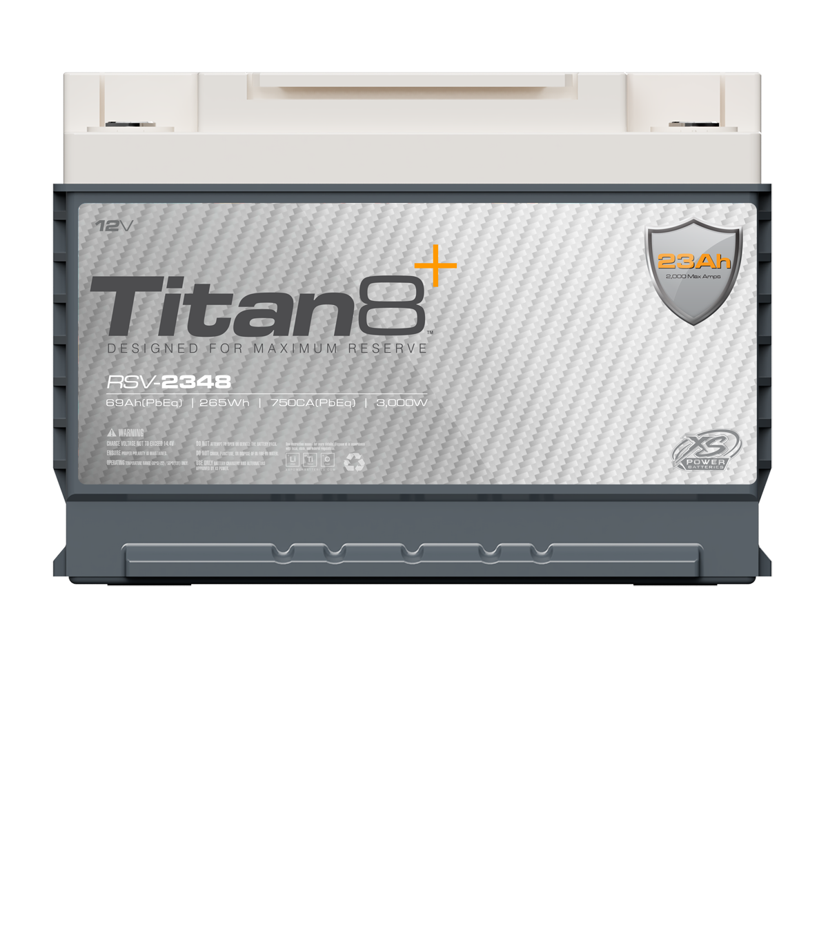 XS Power RSV-23-4800 Titan8 Lithium Titanate (LTO) Battery
