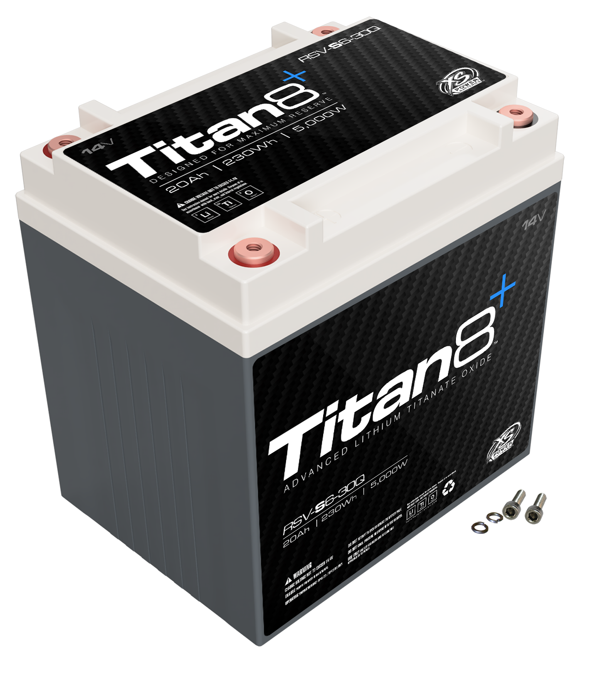XS Power RSV-S6-30Q 14V Titan8 Lithium Titanate (LTO) Battery