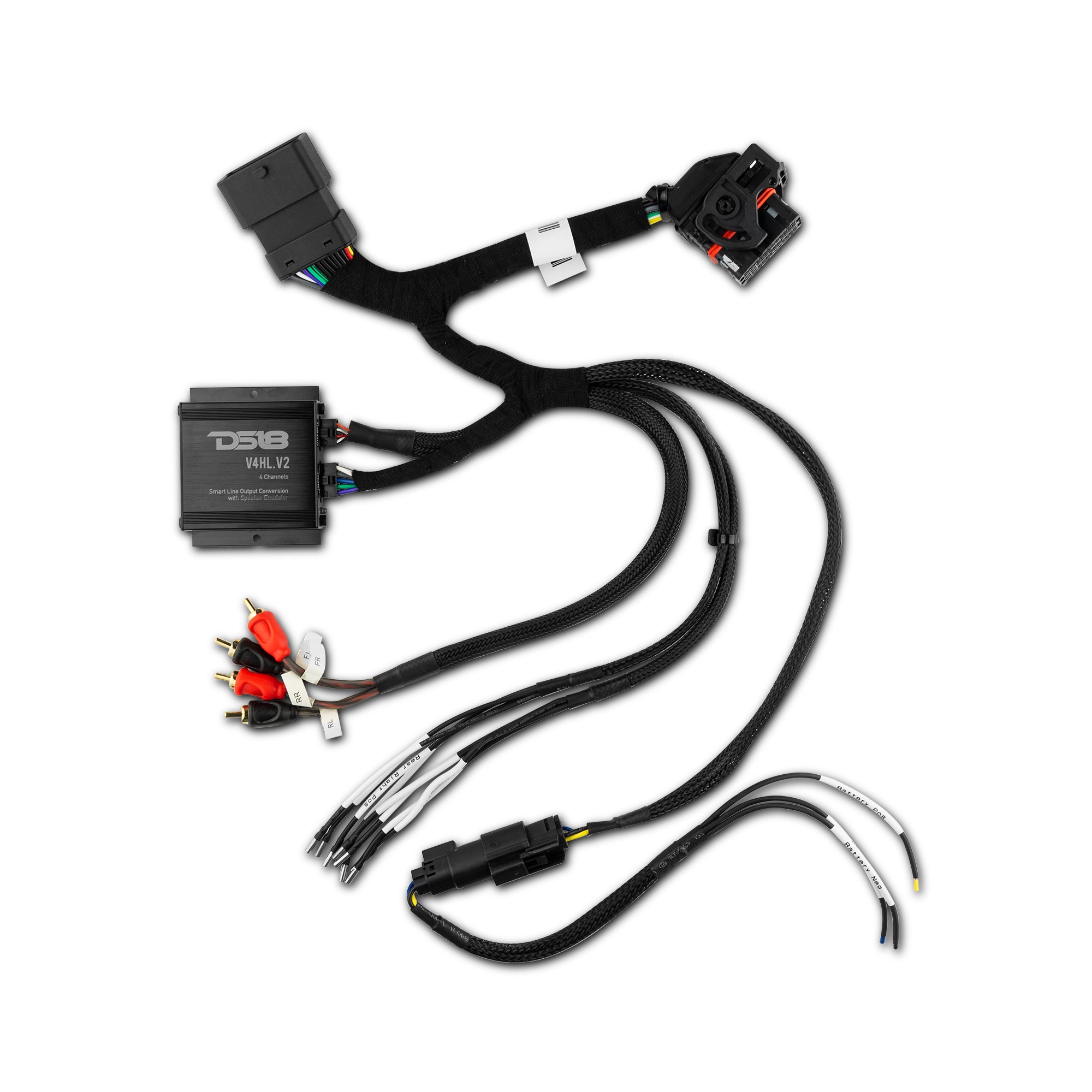 DS18 Harley-Davidson Plug and Play Harness For Amplifiers