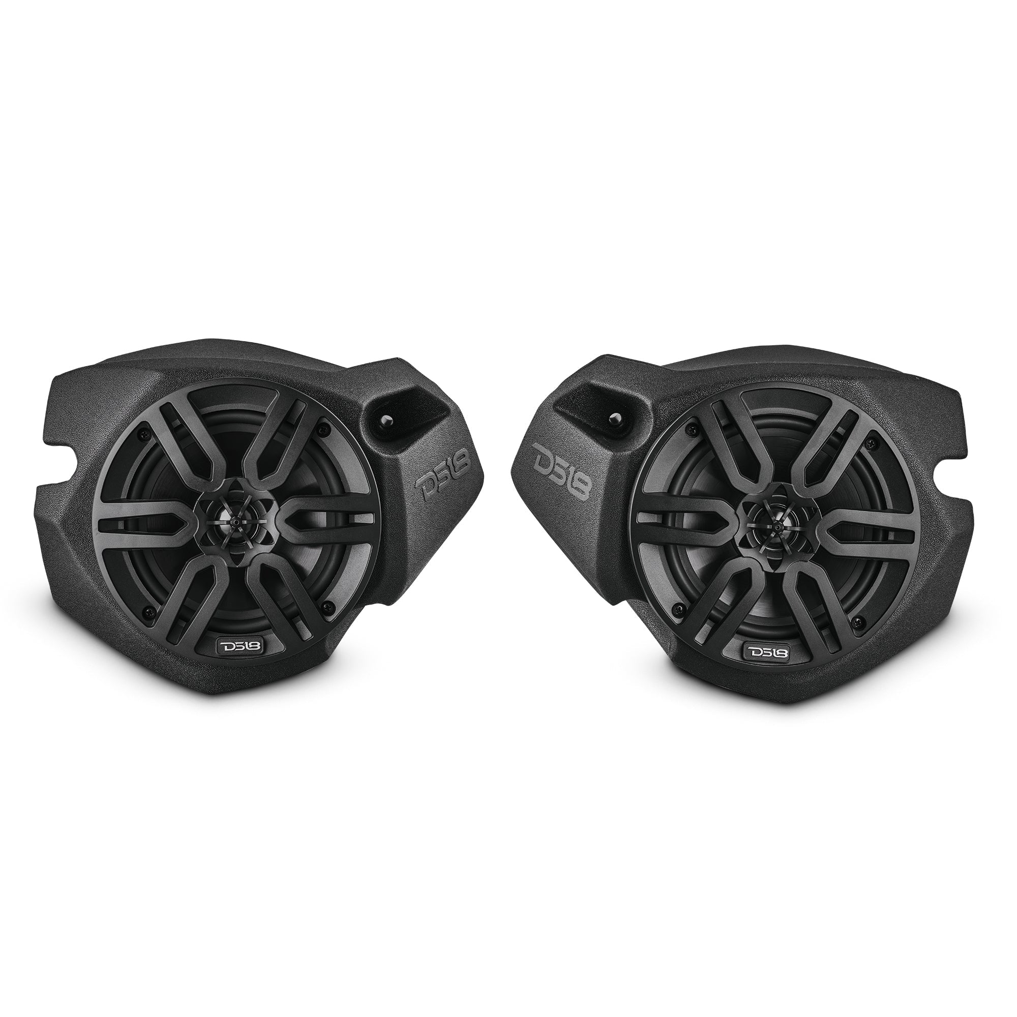 DS18 Polaris RZR Front Kick Panel Pods with 6.5” Active Speakers and Bluetooth