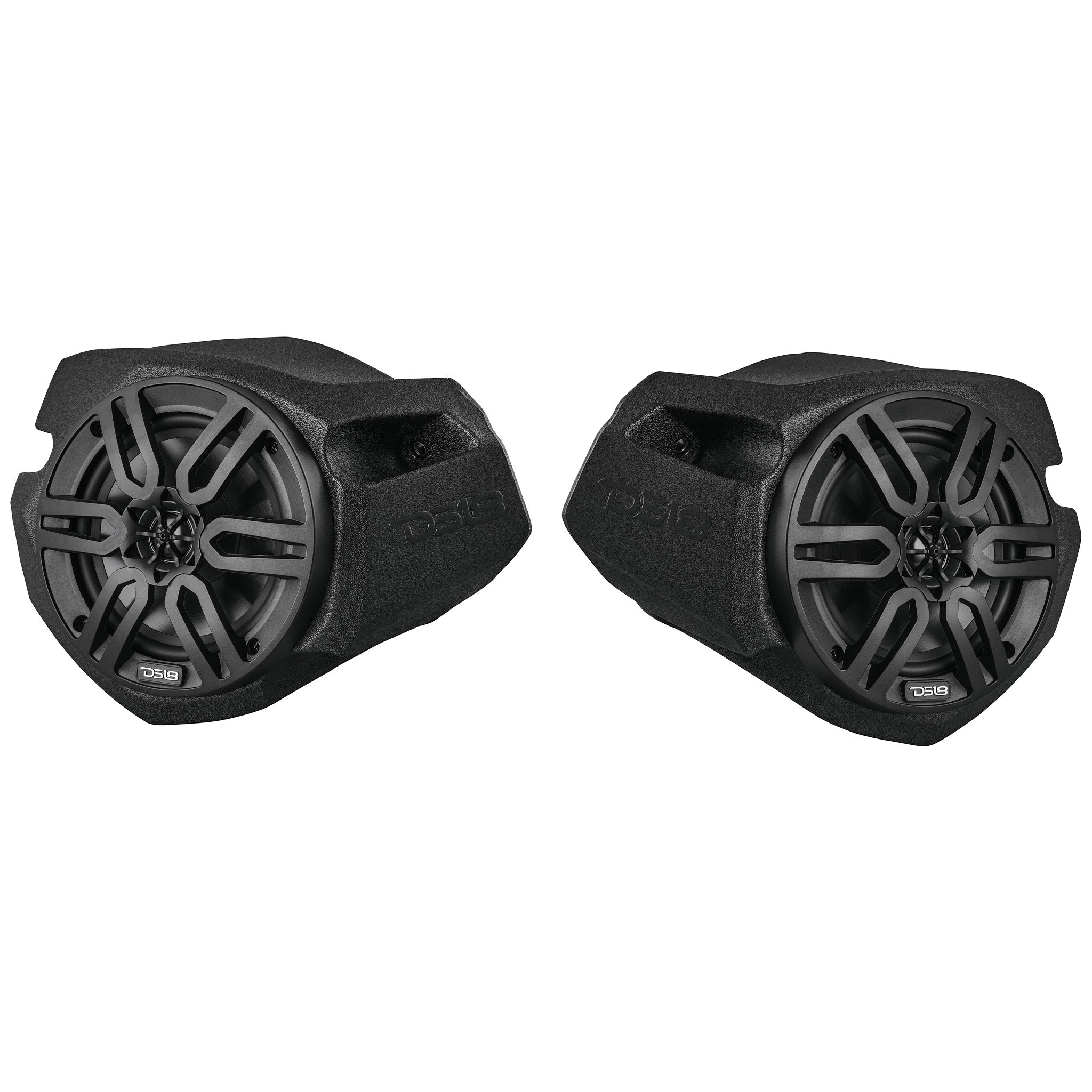 DS18 Polaris RZR Front Kick Panel Pods with 6.5” Active Speakers and Bluetooth