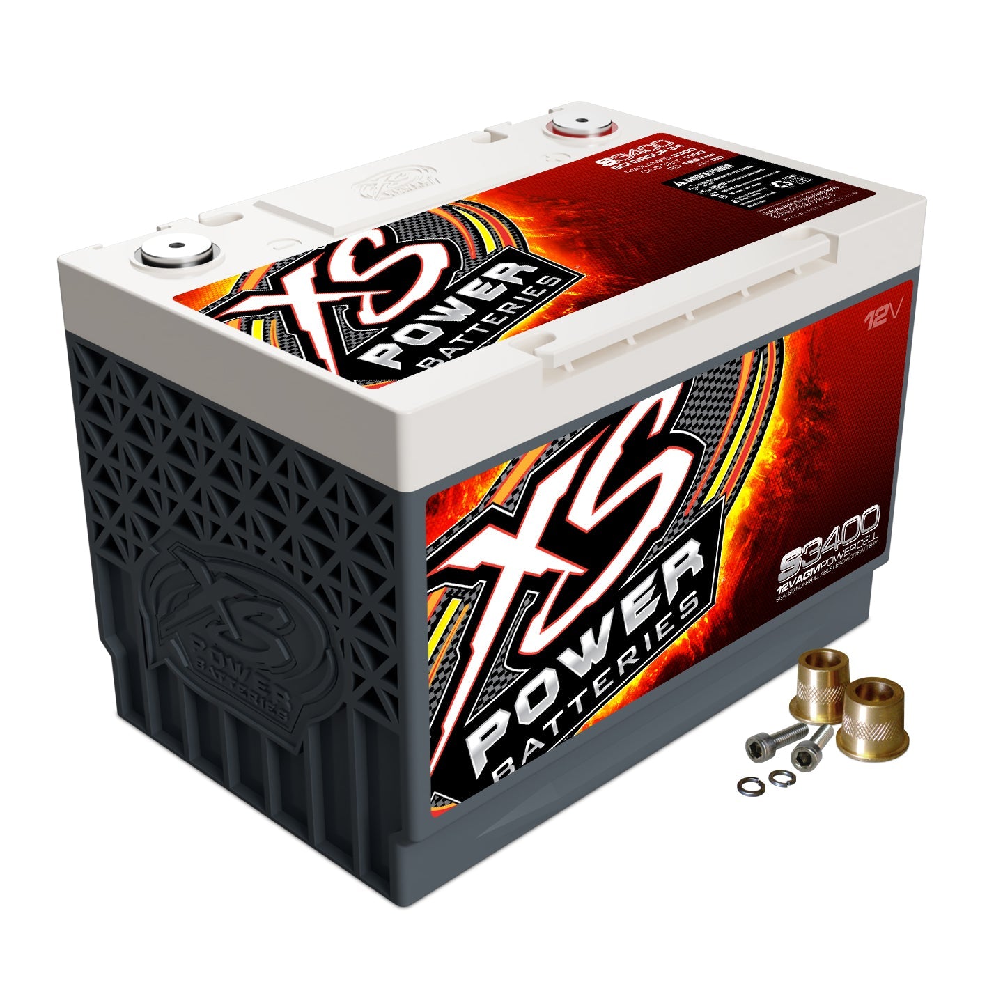 XS Power S3400 Group 34 12V AGM Car Audio Battery