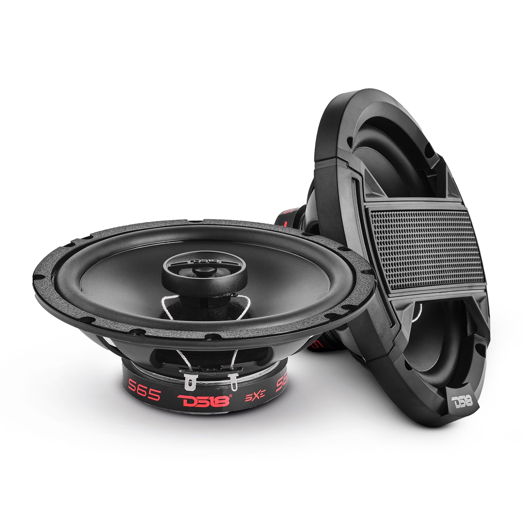 DS18 2005-2021 Toyota Tacoma Double and Access Cab Front and Back Doors Speakers Good Upgrade/Replacement Package