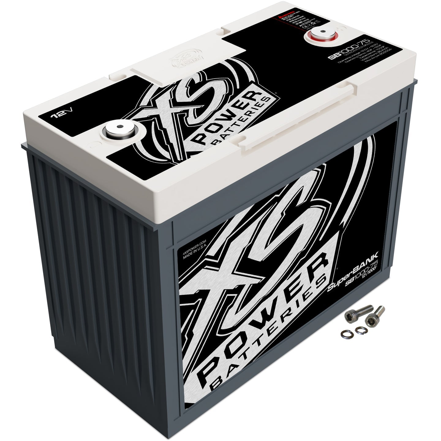 XS Power SB1000-75 1,000F 12V SuperBank Ultracapacitor
