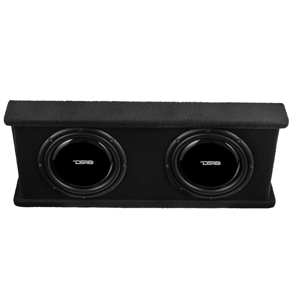 DS18 12" Loaded Shallow Subwoofer Enclosure 700 Watts Rms @ 1 ohm