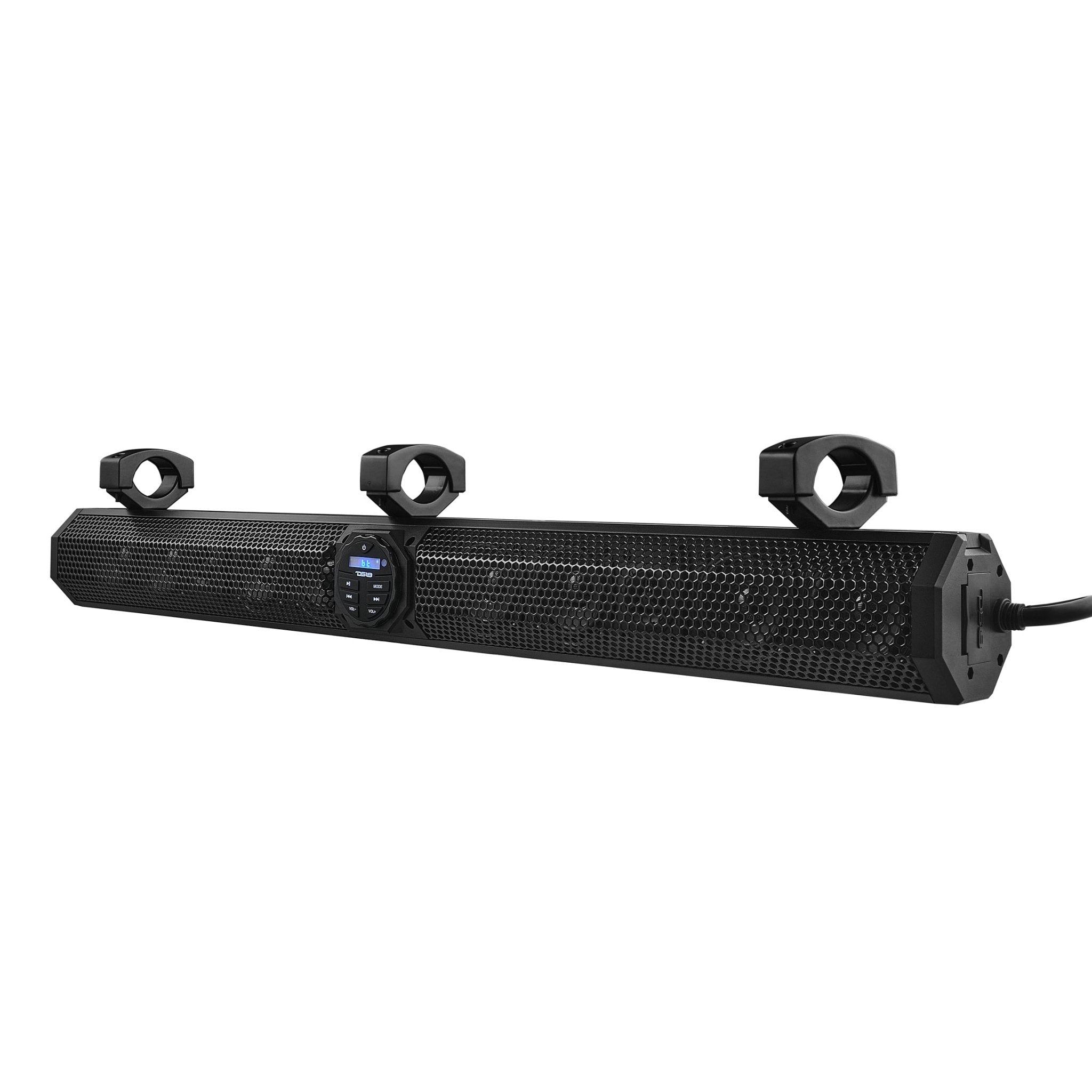 DS18 37" Marine Sound Bar Speaker System, 10 Speakers 1200 Watts, Bluetooth® v5.0, Rotating Control Panel
