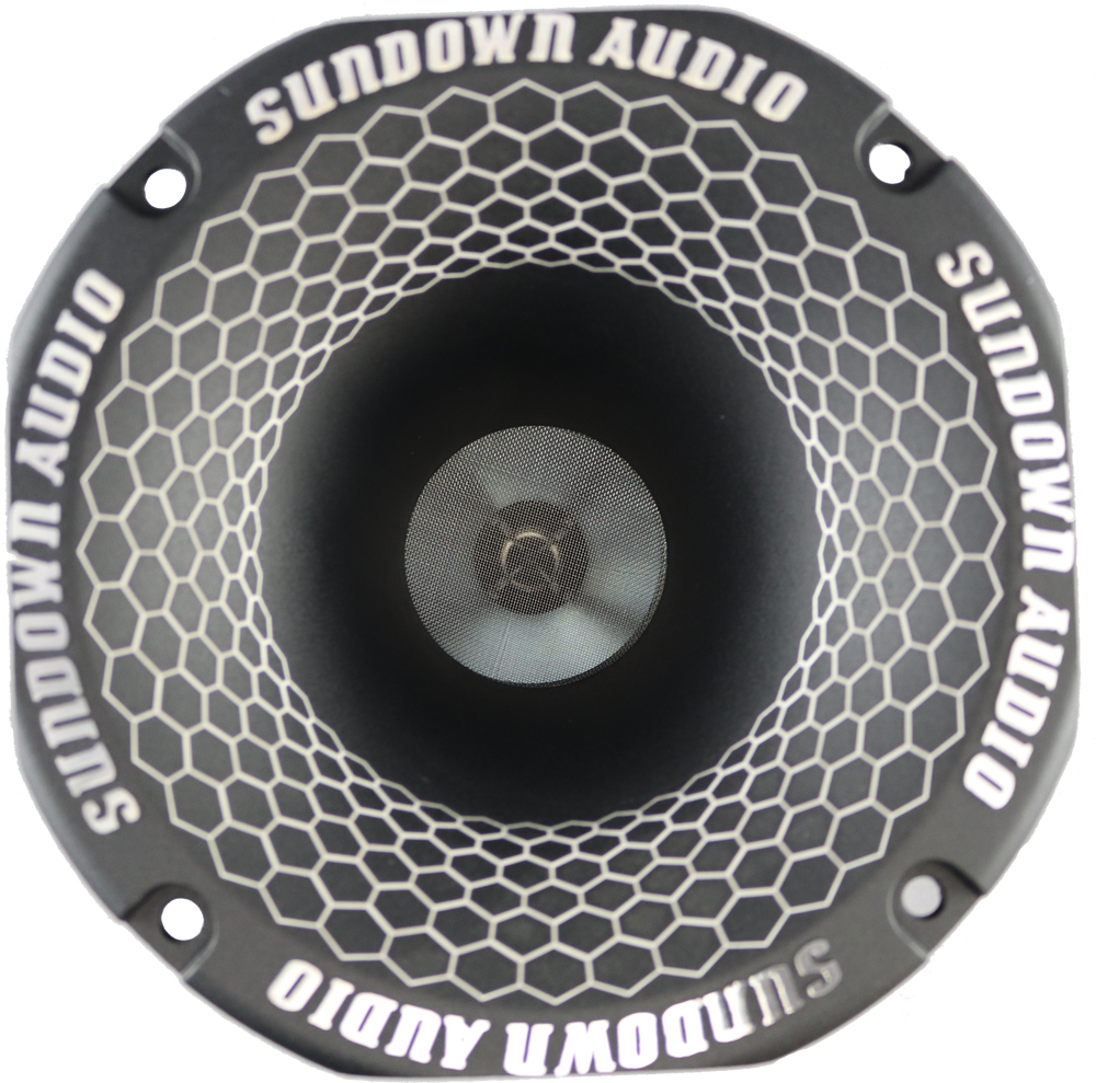 Sundown Audio Shfst 2" Throat Super Horn With Ferrite Magnet Speaker 80W RMS