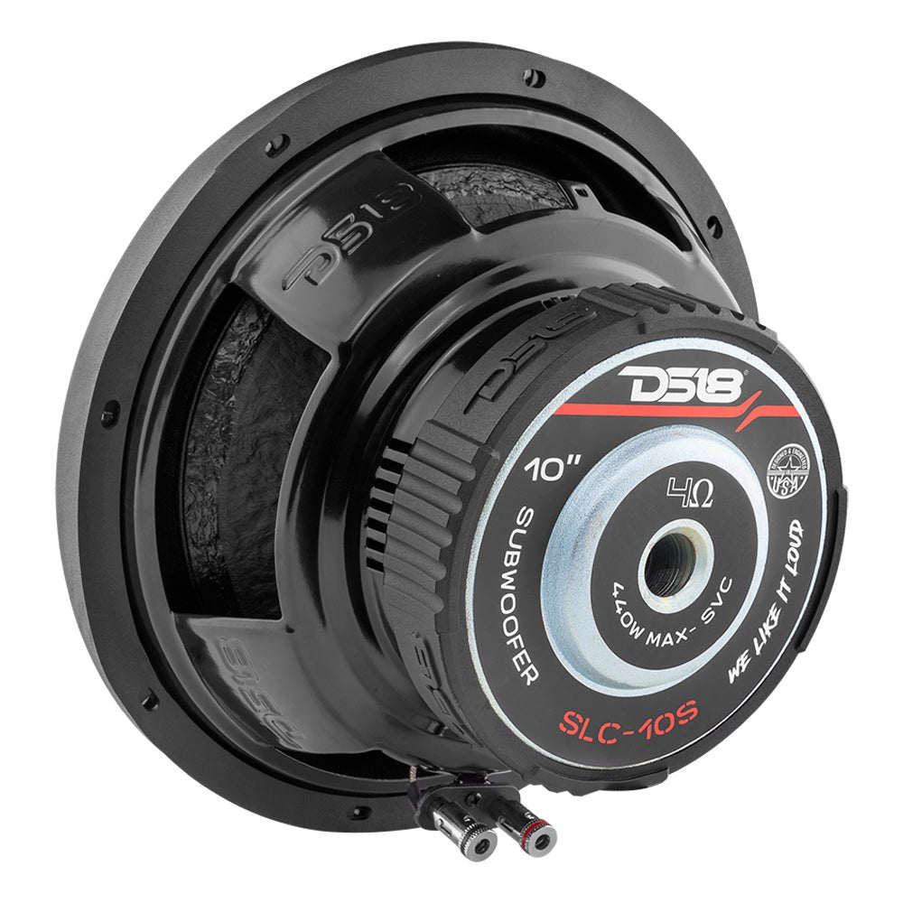 DS18 SELECT 10" Subwoofer 220 Watts Rms SVC 4-Ohm