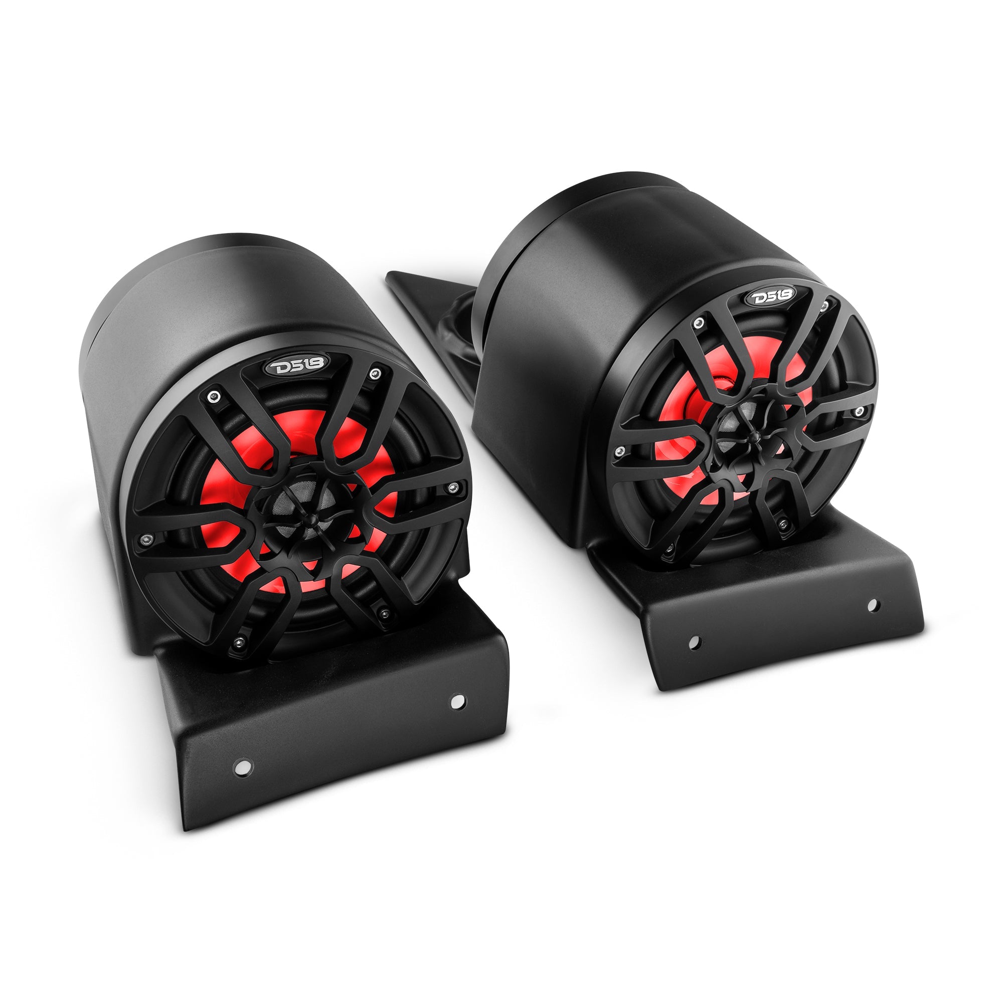 DS18 Polaris Slingshot Headrest 4 x 6.5" Enclosure With 4 x NXL-6/BK | 2015 - Current