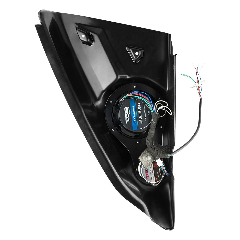 DS18 Polaris Slingshot Arm Rest 2 X 6.5" Enclosure With NXL-6/BK and PRO-TW1L | 2015 - Current