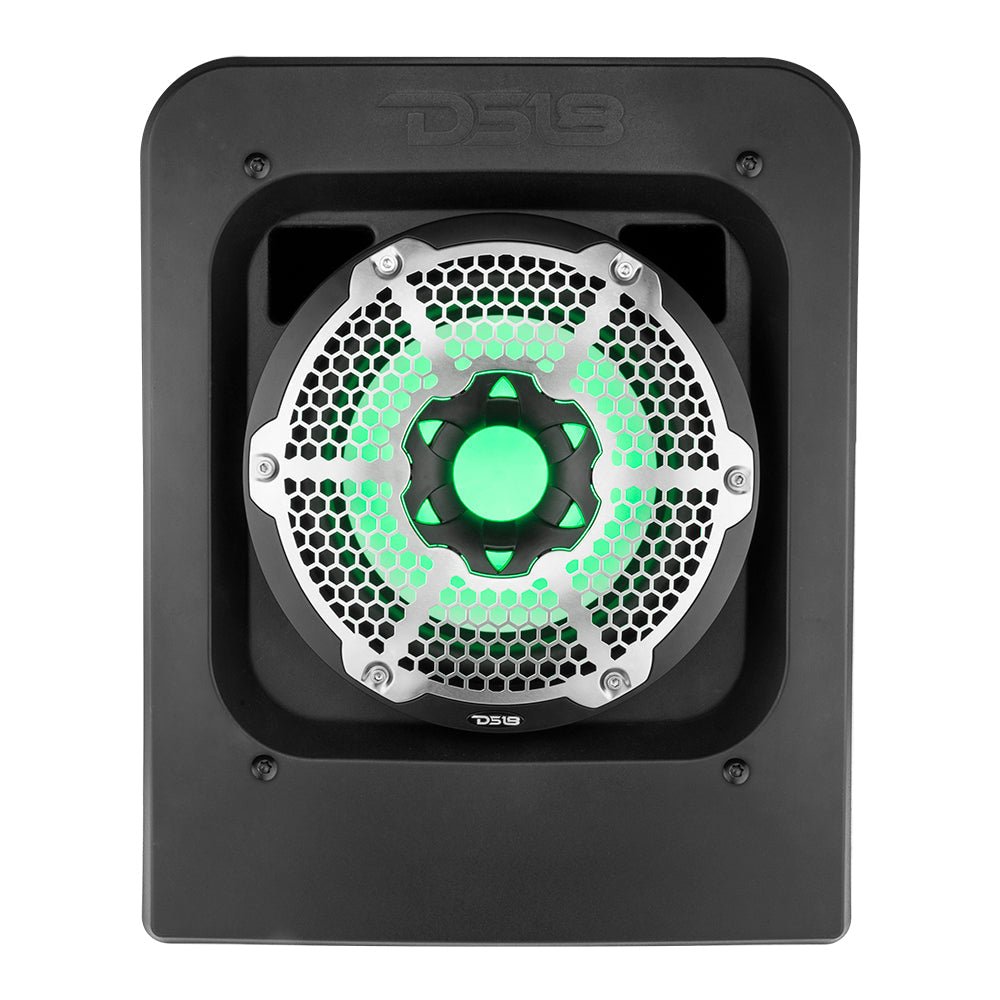 DS18 Polaris Slingshot Rear 10" Subwoofer Empty Enclosure - Fits Either Passenger or Driver Side | 2015 - Current