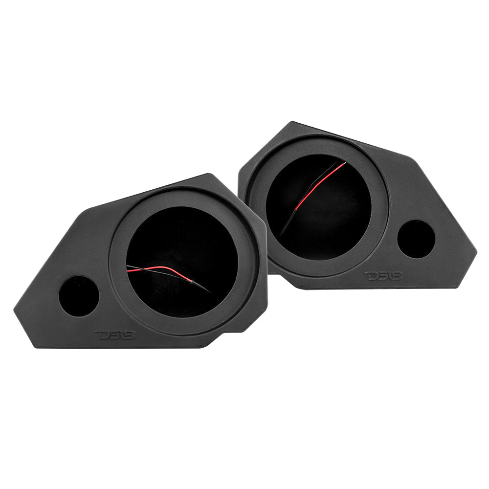 DS18 Polaris Slingshot Side Panel Empty Enclosure fits 2 x 6.5" Speakers & 2 x 1.7” Tweeters | 2015 - 2019