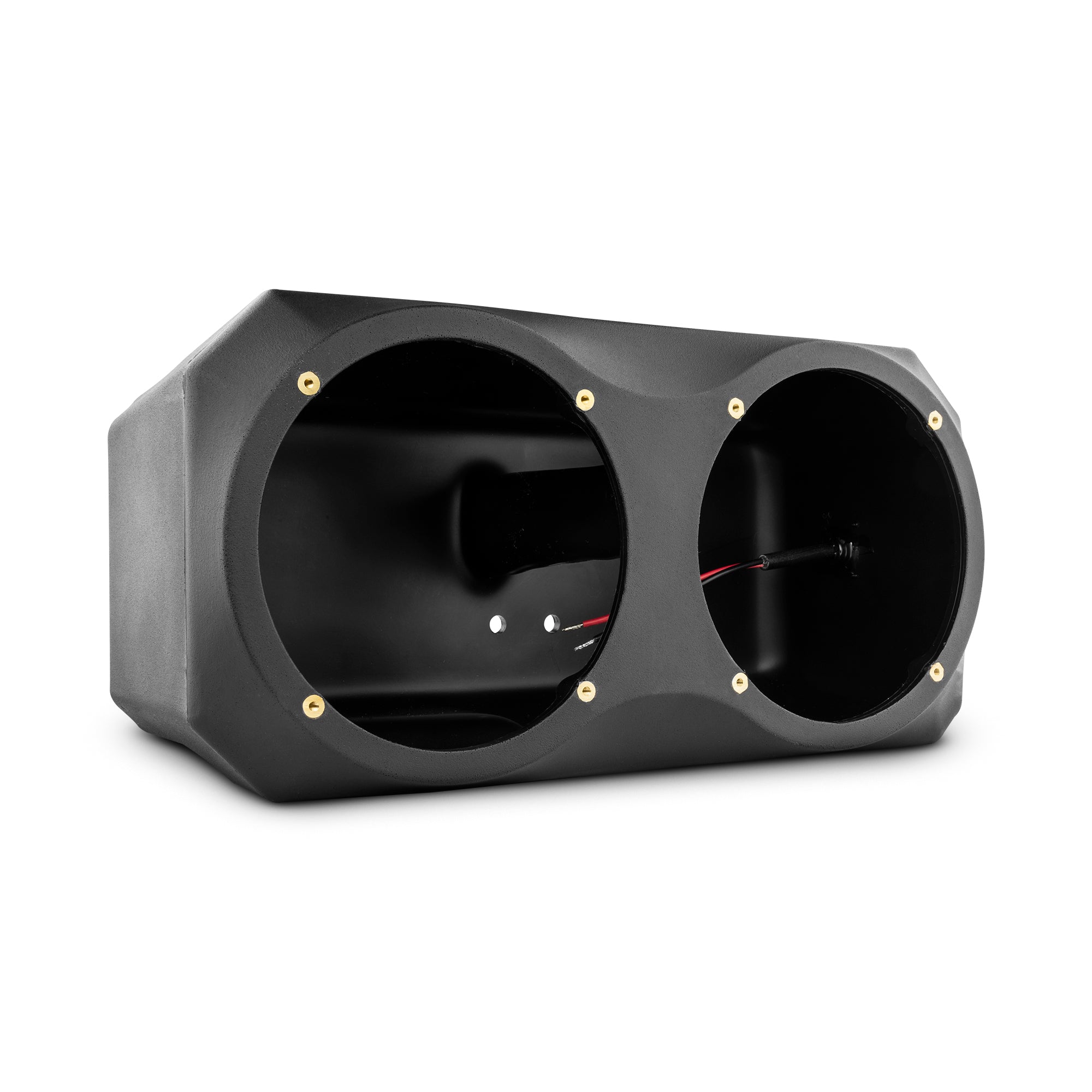 DS18 Polaris Slingshot Under Dash Empty Enclosure fits 2 x 6.5" Subwoofers | 2015 - 2019