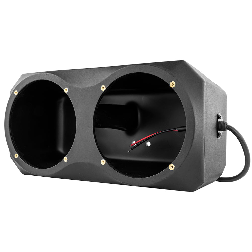 DS18 Polaris Slingshot Under Dash Empty Enclosure fits 2 x 6.5" Subwoofers | 2015 - 2019