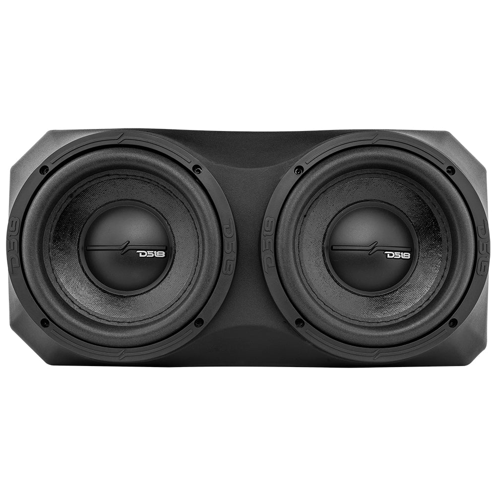DS18 Polaris Slingshot Under Dash Empty Enclosure fits 2 x 6.5" Subwoofers | 2015 - 2019