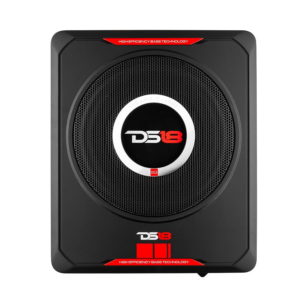 DS18 8" Amplified UnderSeat Subwoofer 300 Watts Rms