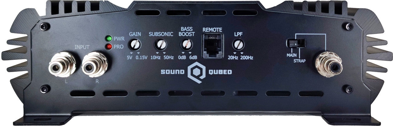 SoundQubed AMP-MNO-4500-V2 4500W Monoblock Car Amplifier