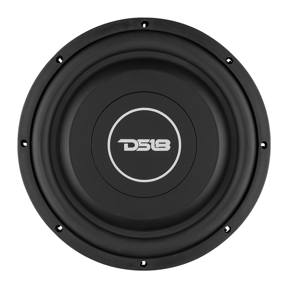 DS18 SRW Shallow-Mount 10" Subwoofer 200 Watts Rms SVC 4-Ohm