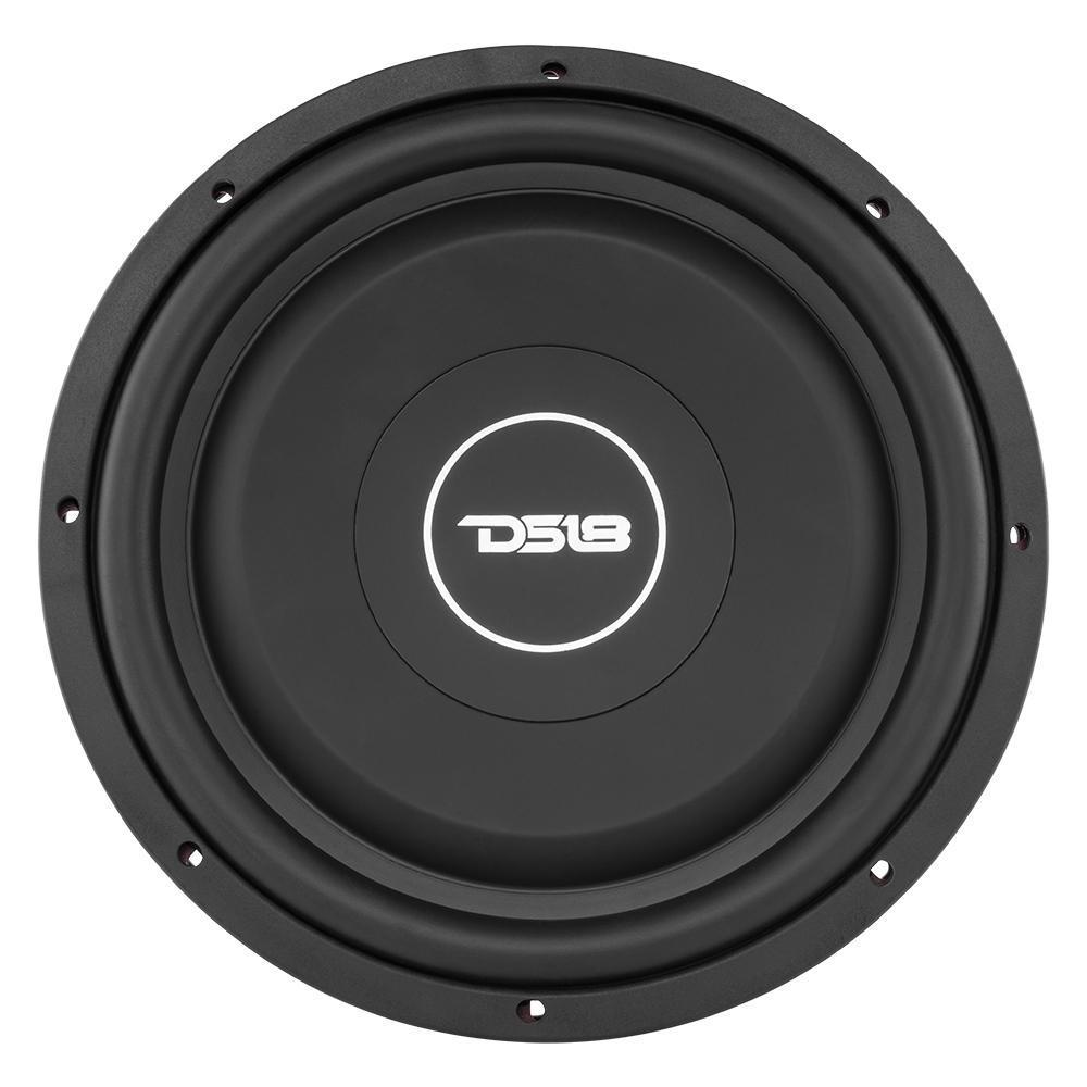 DS18 SRW Shallow-Mount 12" Subwoofer 220 Watts Rms DVC 4-Ohm