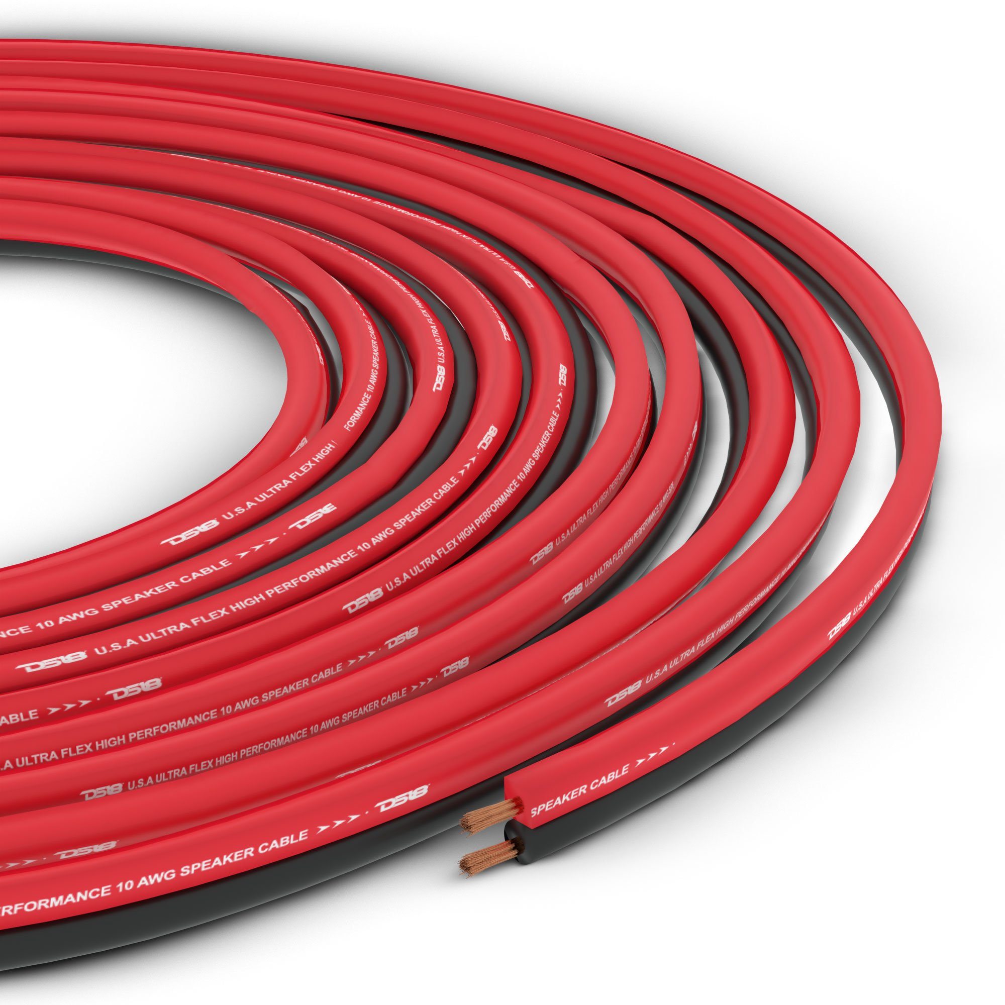 DS18 10-GA Ultra Flex CCA Speaker Wire 100 Ft