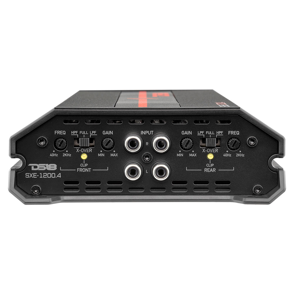 DS18 SXE Class A/B 4-Channel Full-Range Amplifier 4 x 60 RMS @ 4-Ohm 1200 Watts