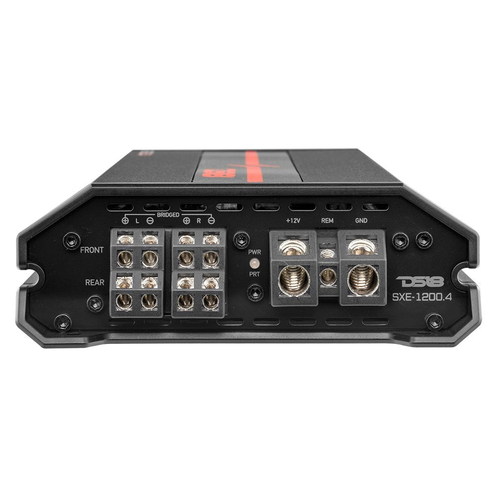 DS18 SXE Class A/B 4-Channel Full-Range Amplifier 4 x 60 RMS @ 4-Ohm 1200 Watts