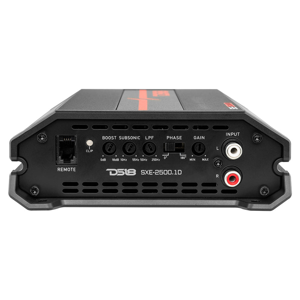 DS18 SXE Class D 1-Channel Amplifier 1 x 800 Watts RMS @ 1-Ohm 2500 Watts