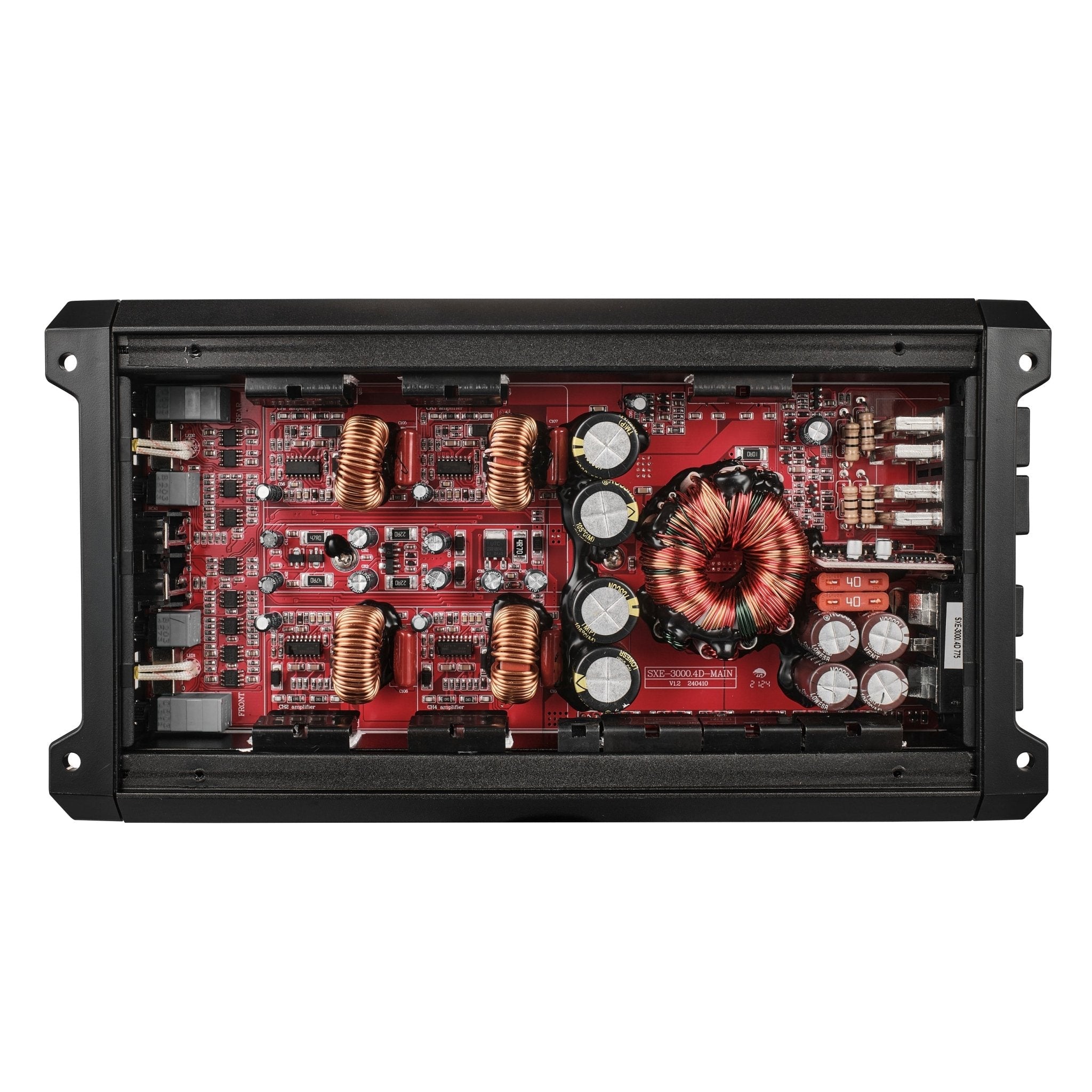 DS18 SXE Class D 4-Channel Full-Range Amplifier 4 x 200 RMS @ 4-Ohm 3000 Watt
