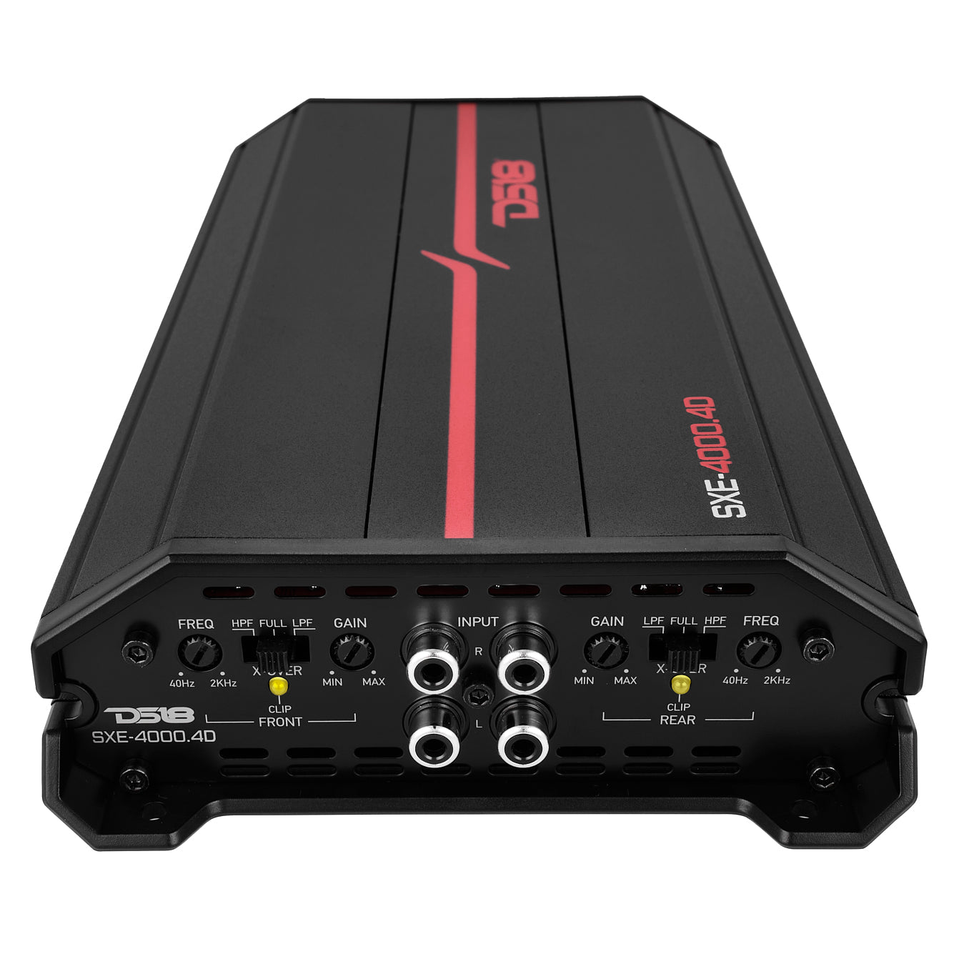 DS18 SXE Class D 4-Channel Full-Range Amplifier 4 x 275 RMS @ 4-Ohm 4000 Watts