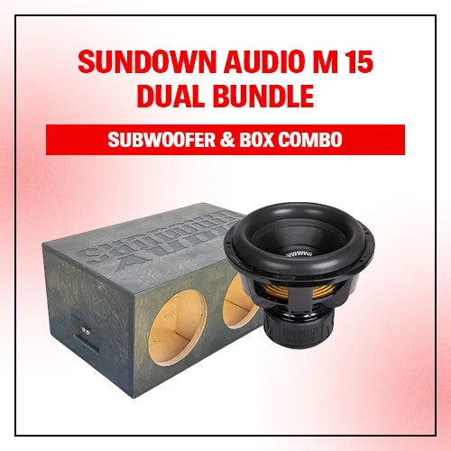 Sundown Audio M 15 Dual Bundle