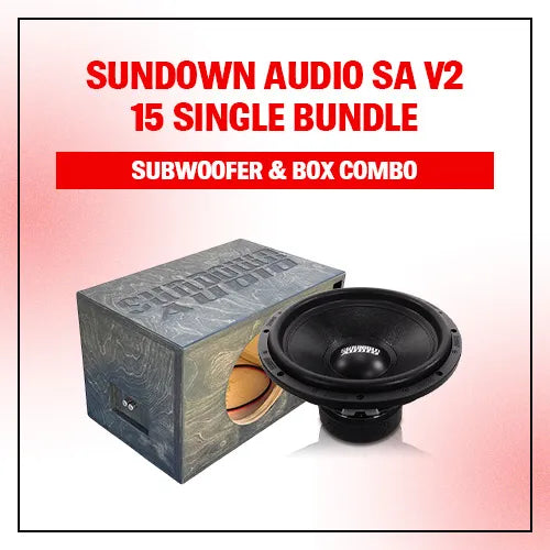 Sundown Audio SA v2 15 Single Bundle