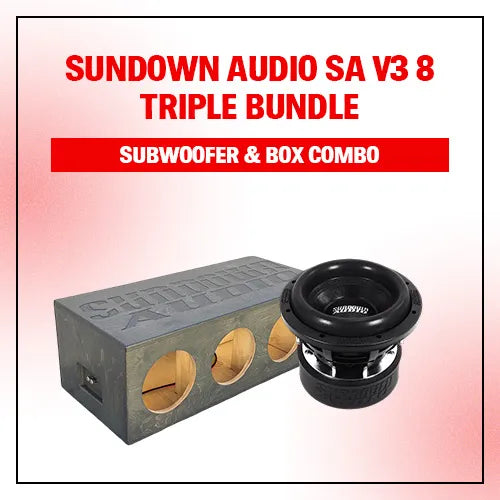 Sundown Audio SA v3 8 Triple Bundle